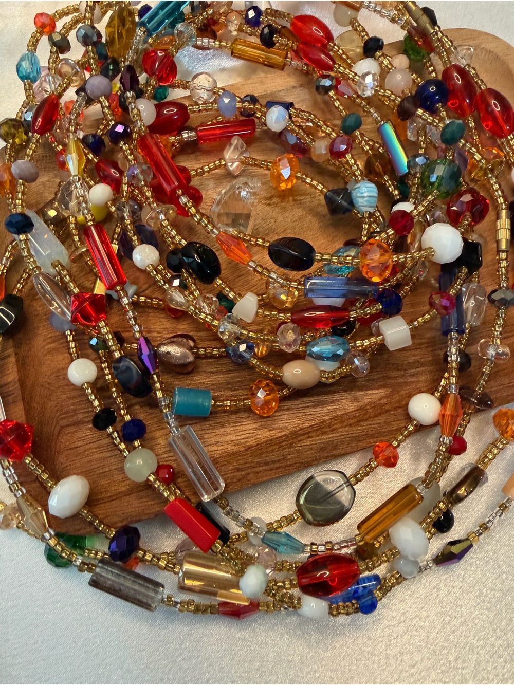 Customized Boho waist beads (price per strand)